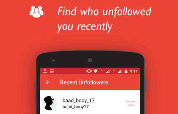 Follow Cop is one of the top 7 Instagram Follower & Unfollowers Tracing Apps for Android.