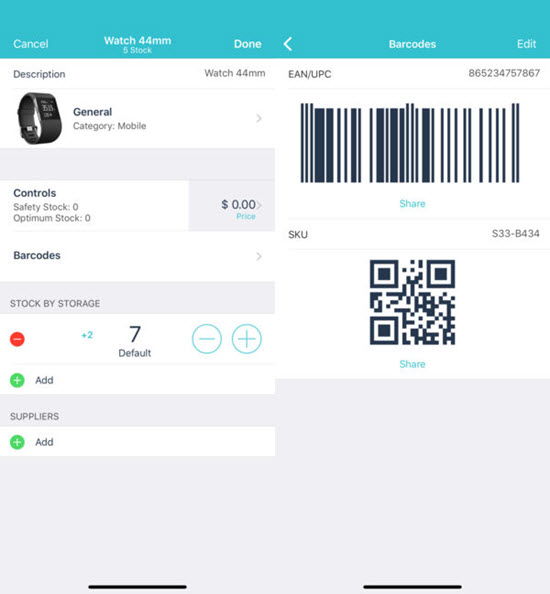 Inventory Control with Scanner is one of the best Inventory Management Apps for iOS in 2019.