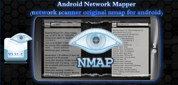 Nmap is one of the best 10 Hacking Apps for Android Phones No Root 2019.