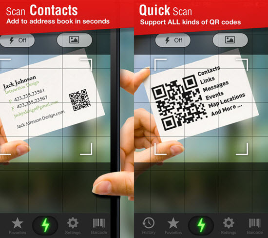 Quick Scan - QR Code Reader is one of the best Barcode and QR-Code Scanner Apps for iPhone in 2019.