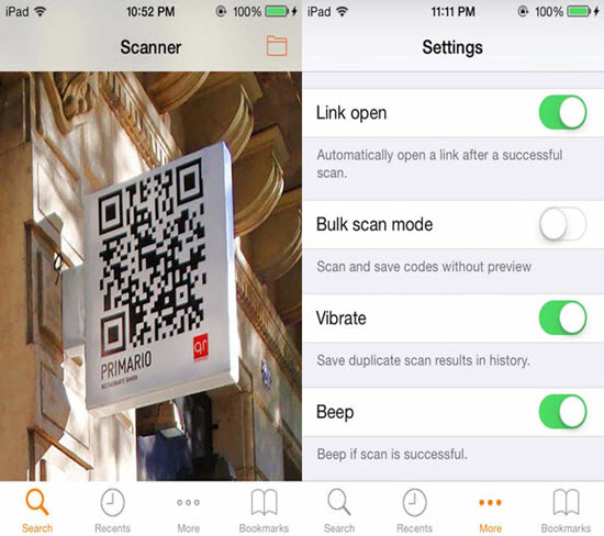 Simple Scan is one of the best Barcode and QR-Code Scanner Apps for iPhone in 2019.