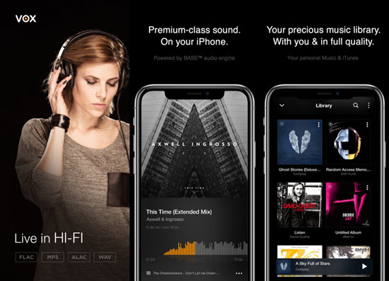 Vox Music Player is one of the best Offline Music Apps for iPhone.