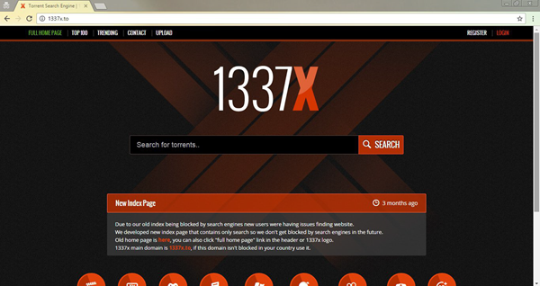 1337x is best ExtraTorrent Alternatives.