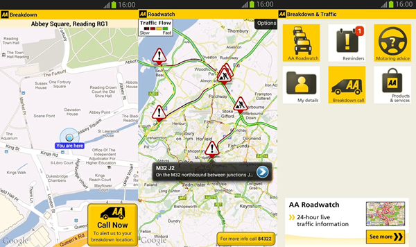 AA Breakdown & Traffic is one of best 9 Free Traffic Apps for Android Phones 2019.