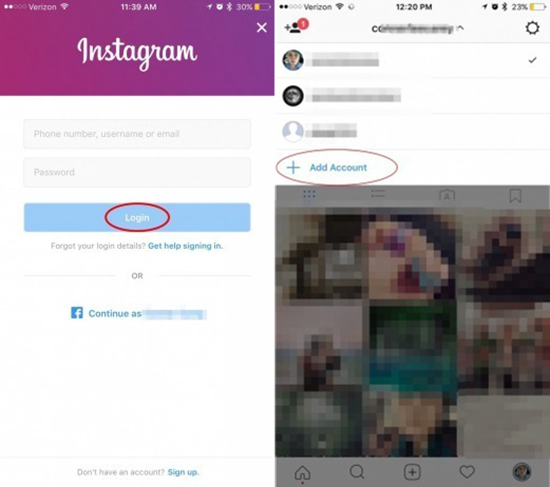 How to Add Another Account on Instagram
