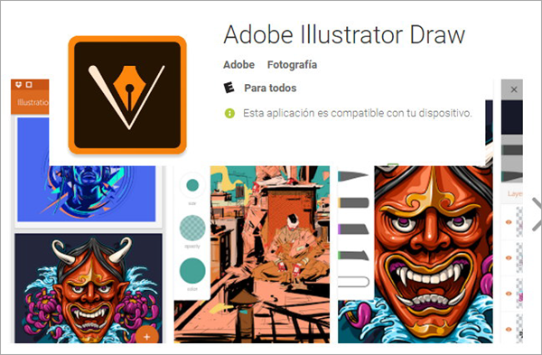 Adobe Illustrator Draw is one of the best free Drawings Apps For Creative Android Users.