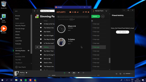 AllToMP3 is one of the Best Spotify Music Downloaders 2019.