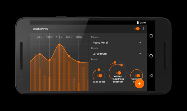 Equalizer – Bass Boost is a free Equalizer and Bass Booster Apps for Android 2019.