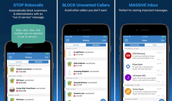 YouMail is one of the best Apps to Send & Receive Voicemails on iPhone.