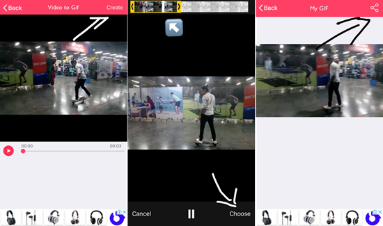 How to create Boomerang from Existing Video in iPhone