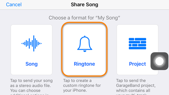 Set Voice Memo as iPhone Ringtone without Computer - Using GarageBand