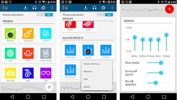 Equalizer is a free Equalizer and Bass Booster Apps for Android 2019.