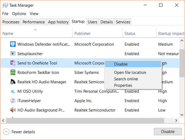 How to Fix High RAM Usage by Disabling Startup Programs