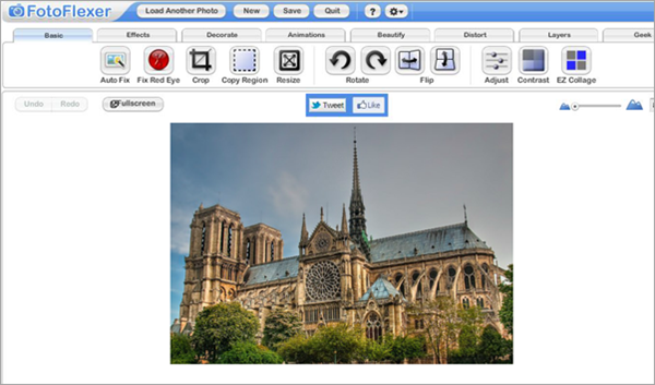 FotoFlexer is one of the 5 Best Free Photoshop Alternatives Online.