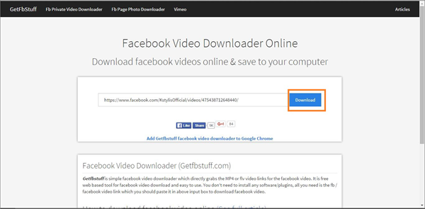 Download private facebook video mac