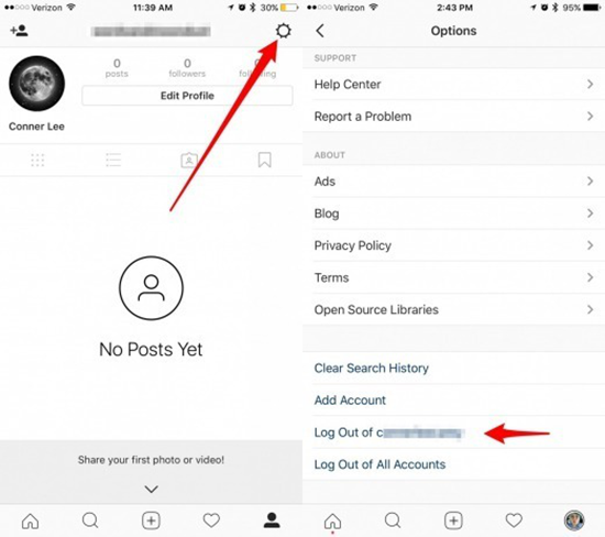 How to Log Out of Instagram on iPhone