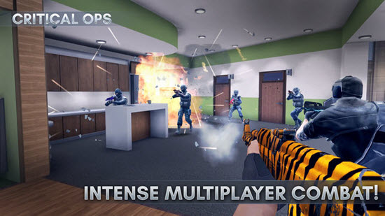 Critical Ops is one of best iOS Multiplayer Games for iPhone & iPad.