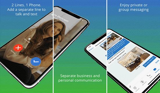 Line 2 is one of the best Call Forwarding Apps For iPhone.