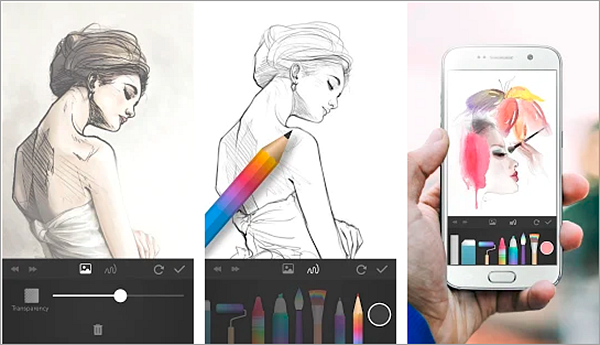 PaperDraw is one of the best free Drawings Apps For Creative Android Users.