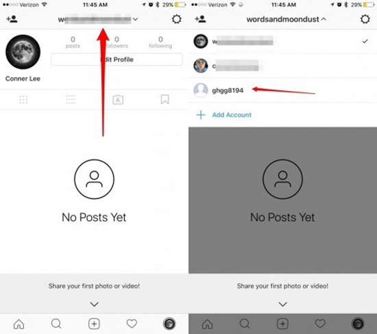 How to Switch Between Your Multiple Instagram Accounts