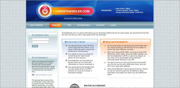 Using Torrent Handler to Easily Download Torrent Files.