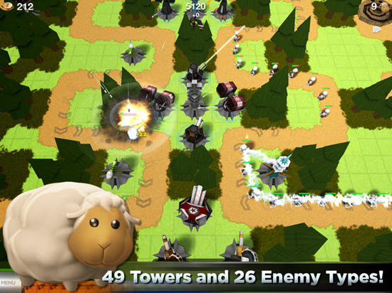 Tower Madness HD is one of best iOS Multiplayer Games for iPhone & iPad.