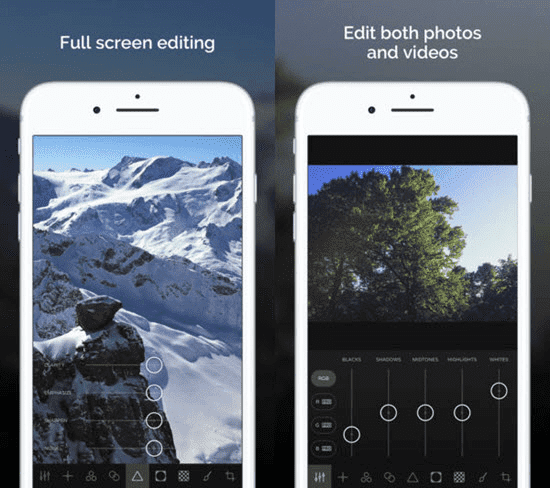 Ultralight is one of the best Apps to Brighten & Enhance Your iPhone Videos.