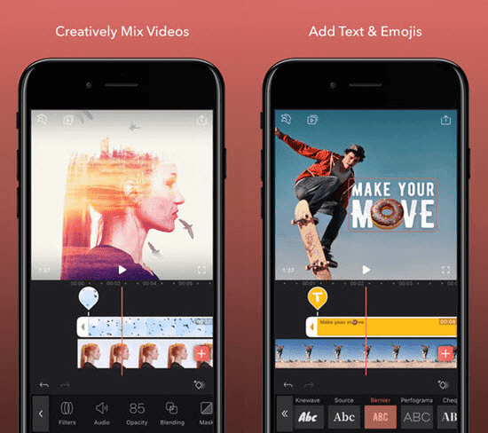Videoleap is one of the best Apps to Brighten & Enhance Your iPhone Videos.