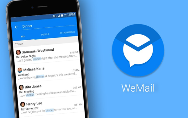 WeMail is one of the best free Android Email Apps.