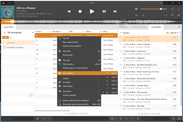 AIMP is one of the best Music Player for PC.