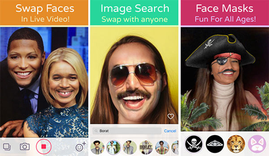 Face Swap Live is one of the best Face Swap Apps for iPhone.