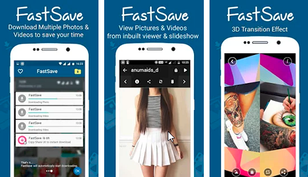 FastSave is best Apps to Download Instagram Videos and Photos on Android.