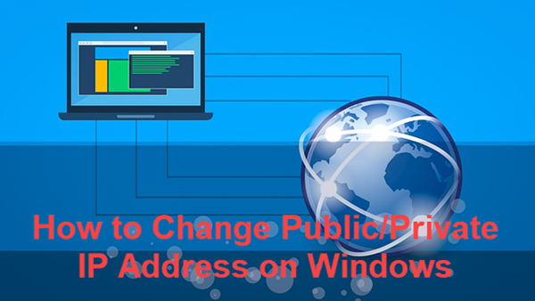 How to Change Public and Private IP Address