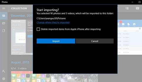  Access and Transfer Pictures from iPhone onto Windows 10 PC