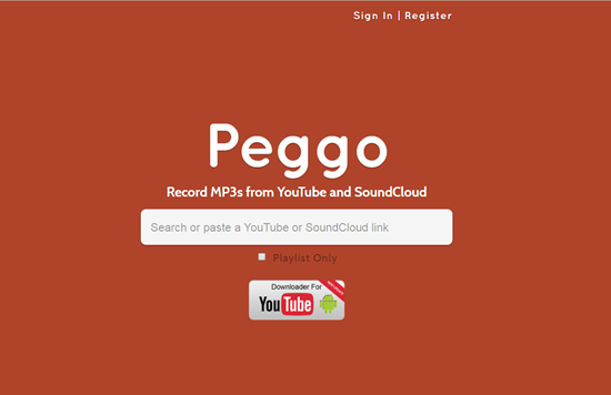 Peggo is one of the best YouTube Music Download Apps for Android.