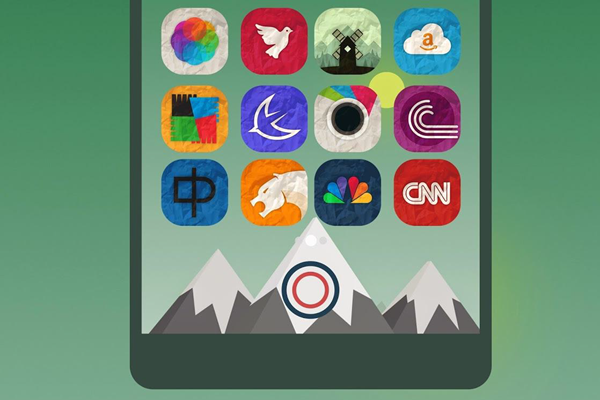 Rugos is the best 15 Nova Launcher Themes.