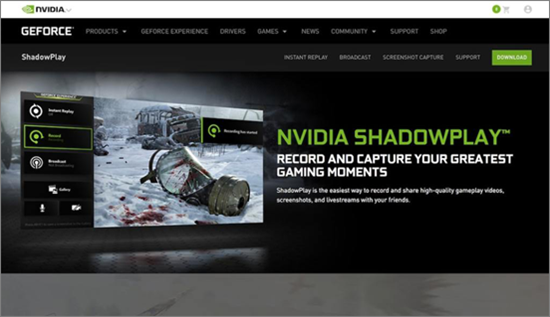 ShadowPlay is best Live Streaming Software for PC.