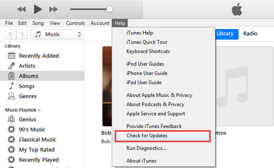 Upgrade iTunes to Latest Version