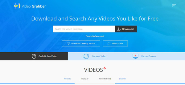 Using Video Grabber to Download Videos Online Mainly for YouTube 2019.