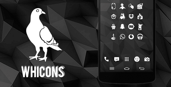 Whicons is the best 15 Nova Launcher Themes.