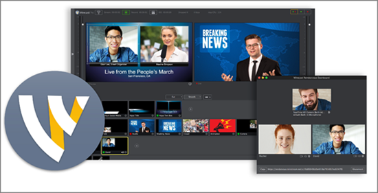 Wirecast is best Live Streaming Software for PC.