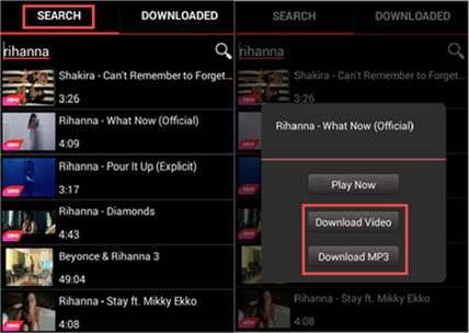 YouTube MP3 and Video Downloader is one of the best YouTube Music Download Apps for Android.