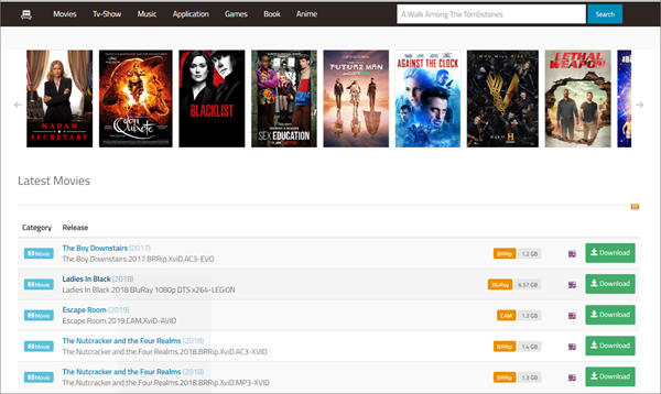 torrent movies download sites