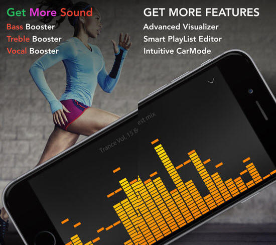 Equalizer + is Best Volume Booster Apps for iPhone to Make Your Music Louder.