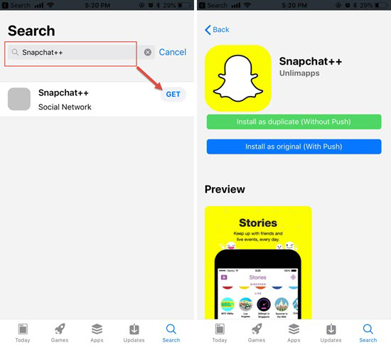 How to Install Snapchat ++ on iPhone without Jailbreak (iOS 12)