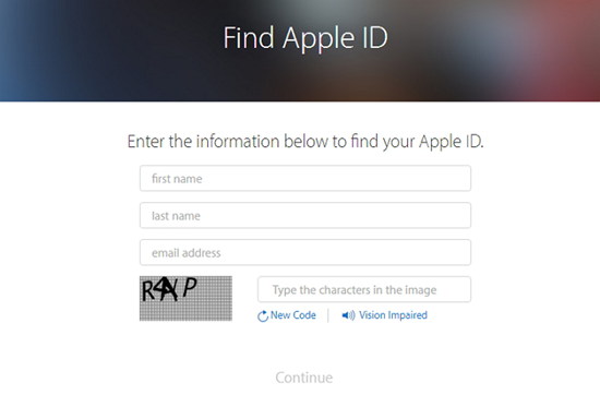 How to Find Back A Forgotten Apple ID
