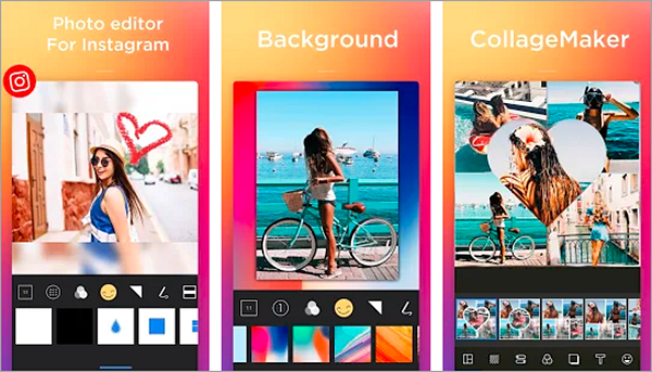 InSquare Pic is one of the best photo square maker apps.