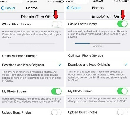 Download Photos from iCloud Photo Library to iPhone/iPad