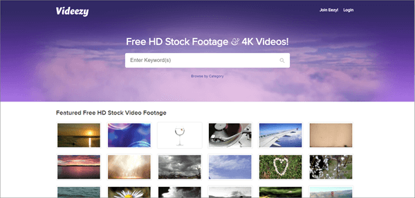 Videezy is a huge network of free stock video footage.