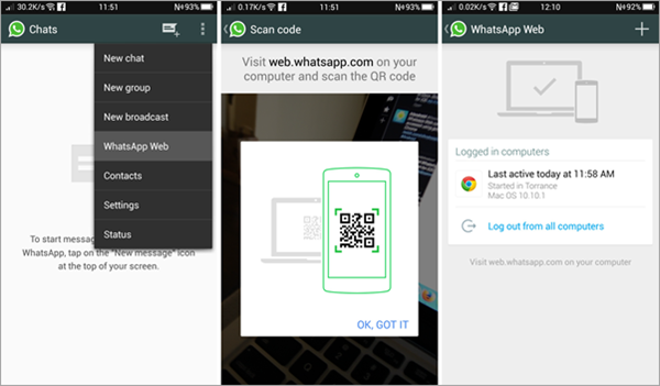 Saving Contacts Directly From WhatsApp Web